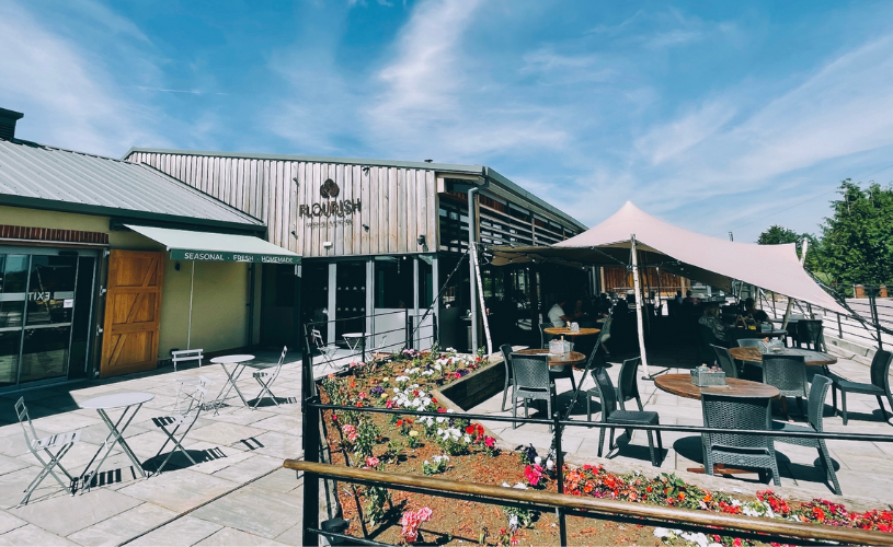 Flourish Foodhall in Saltford near Bath
